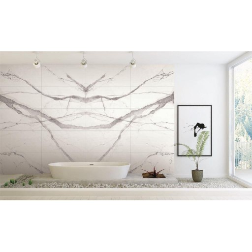 Керамогранит Juliano Slim Tile панно белое 300*480 JLBS12600P-AB